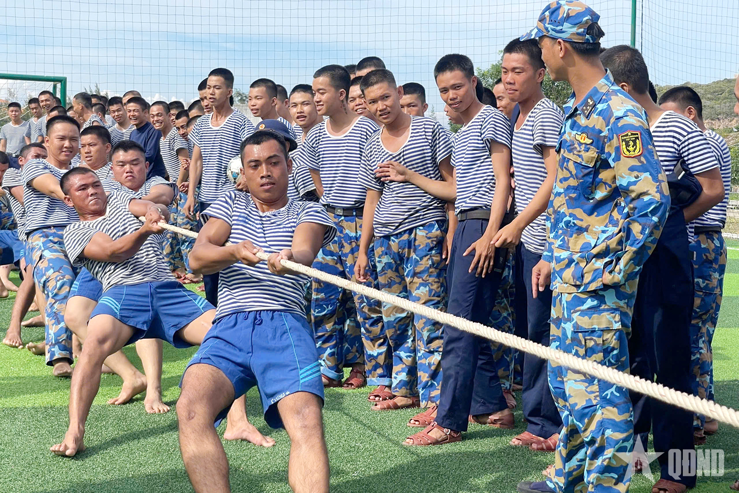 Sôi nổi các hoạt động ngày nghỉ tại Trung tâm Huấn luyện Vùng 4 Hải quân